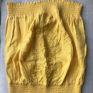 Poetry Strapless Bubble Top